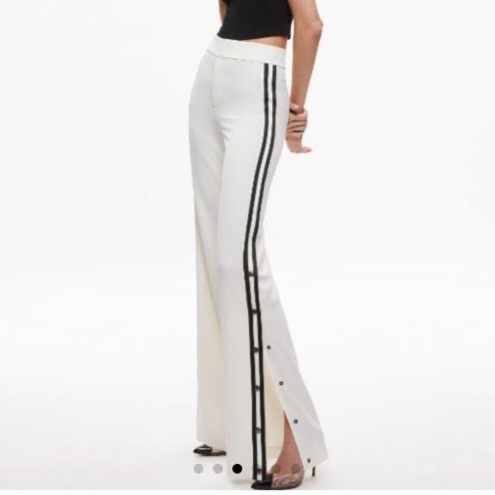 A+O JC SIDE SNAP WIDE LEG PANT
